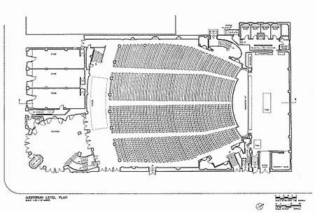 Riviera Theatre - Riviera Main Fl Plan From John Lauter